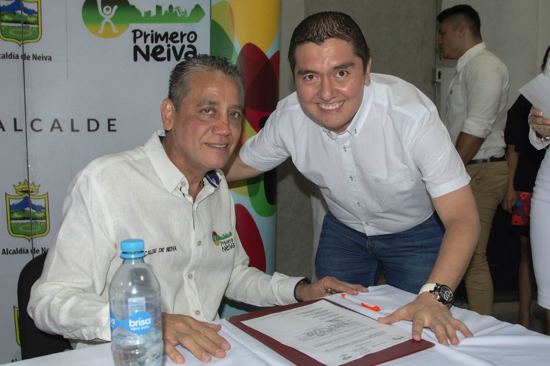 Faiber Sandoval Cumbe, Nuevo Gerente del SETP NEIVA